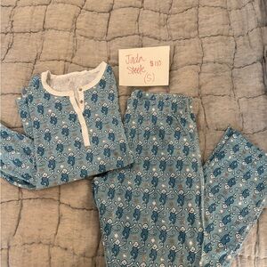 Blue Monkey Print Women’s roller rabbit Pajamas